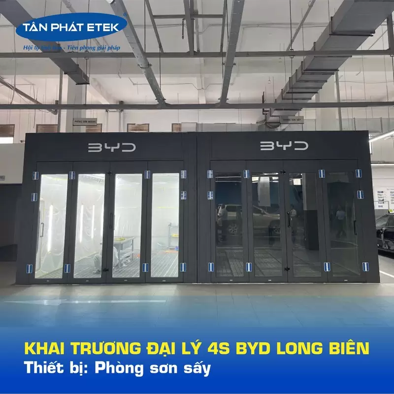 Phòng sơn ô tô Tân Phát