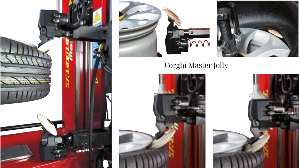 Master Jolly sở hữu công nghệ “Leva la leva”, không tiếp xúc vành xe, không gây xước lazang