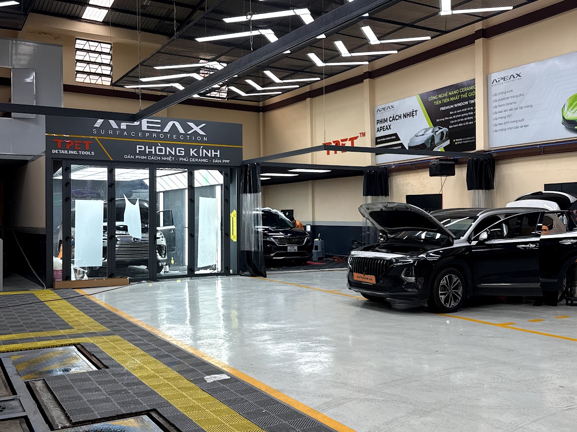 Mô hình trung tâm Detailing Workshop Mô hình trung tâm Detailing Workshop