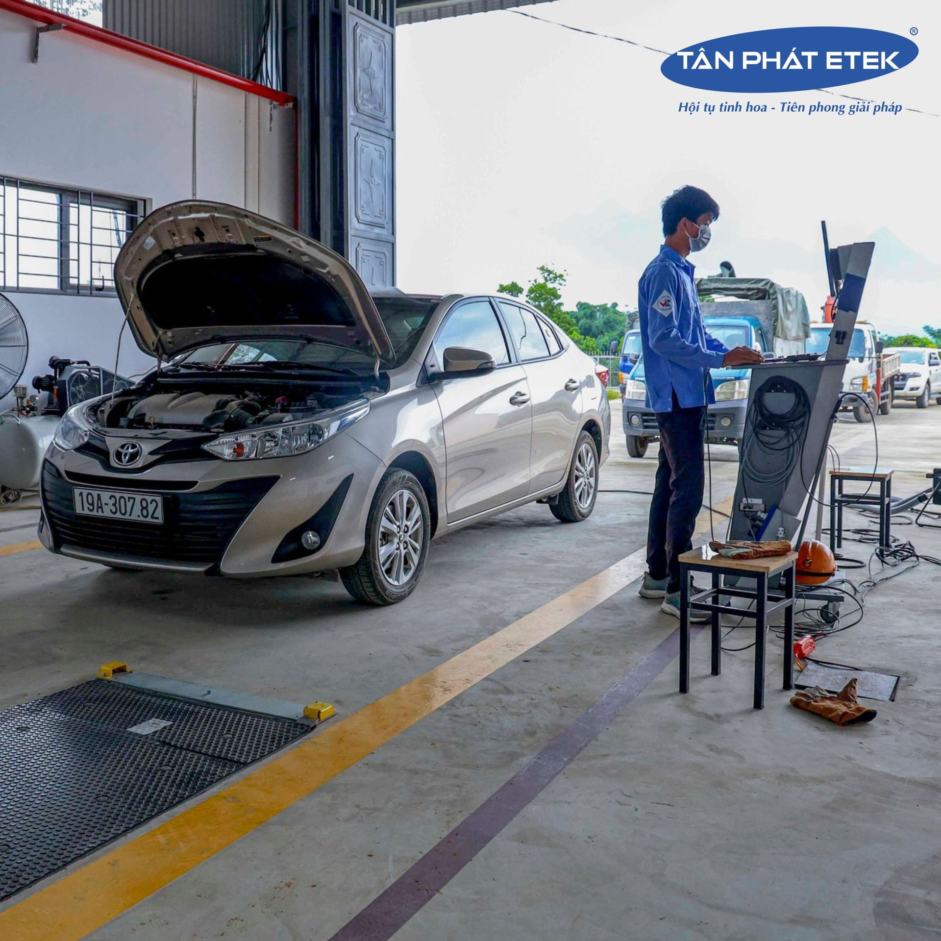Tân Phát Etek cung cấp các thiết bị cho trung tâm đăng kiểm xe cơ giới Tân Phát Etek cung cấp các thiết bị cho trung tâm đăng kiểm xe cơ giới