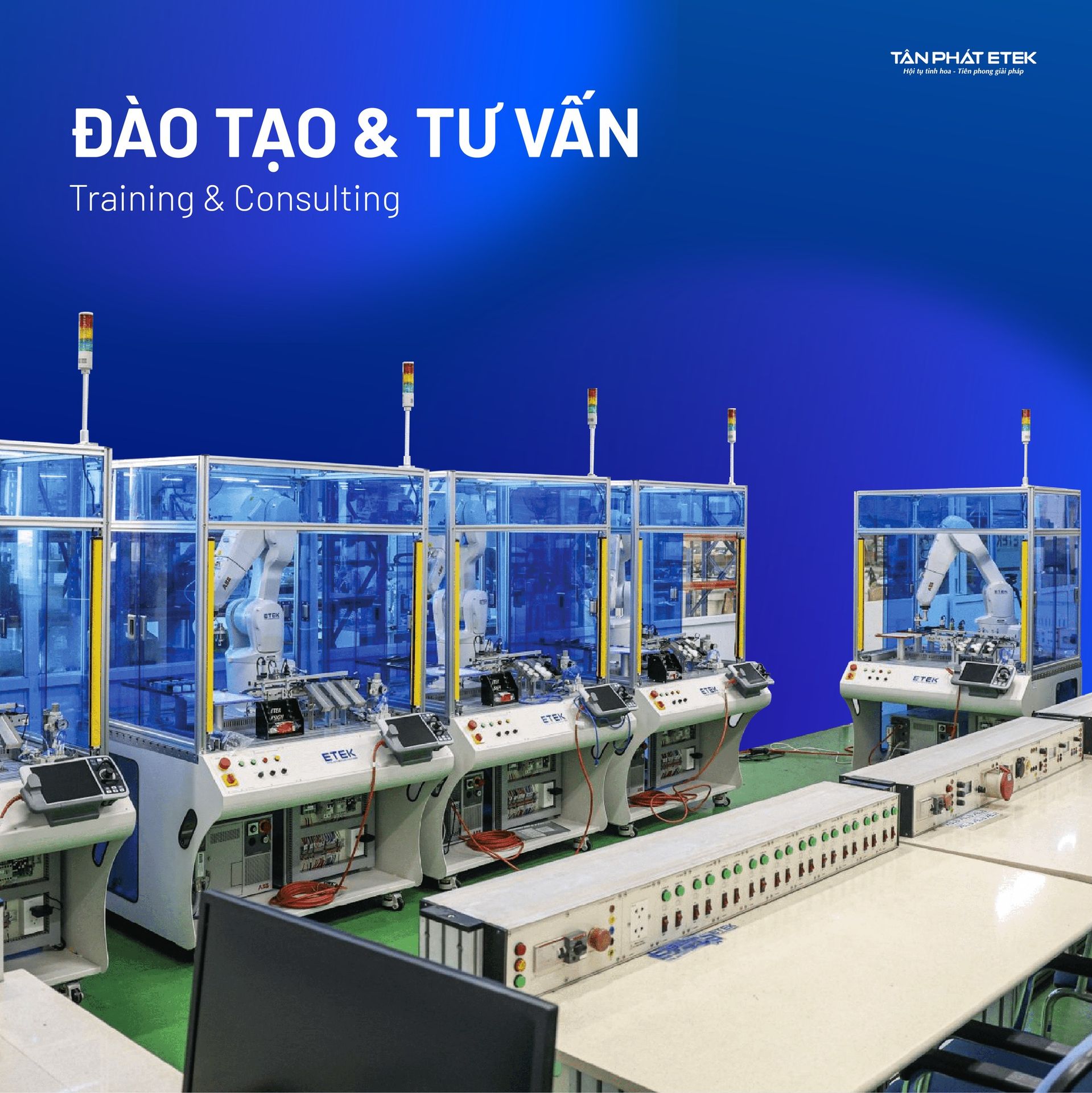 Tân Phát Etek hoạt động trong lĩnh vực Đào tạo & Tư vấn