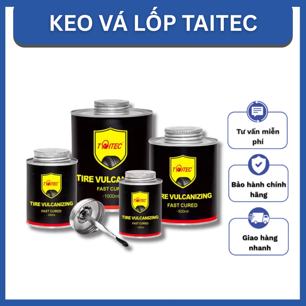 Keo vá lốp TAITEC trắng và xanh đến từ Tân Phát Etek