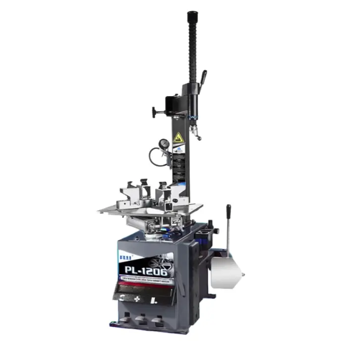 Máy ra vào lốp xe con và xe máy (màu xám RAL7016)