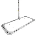 Bệ kéo nắn chìm sàn cho xe con 3490 x 6560 mm, Tháp kéo 10 tấn (Sửa vỏ xe tai nạn nặng)