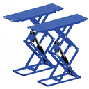 Cầu nâng cắt kéo nâng bụng 3.5 tấn, lắp nổi (3 Pha, màu đen RAL 9005)