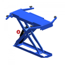 Cầu nâng cắt kéo cho xưởng thân vỏ 3 Tấn , RAL 3166 màu xanh