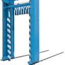 Hệ thống rửa xe tự động có chạm 2.8x5x5.3 m (dành cho xe tải, xe bus) bao gồm sáp nước, xịt gầm - Chưa bao gồm bộ sấy